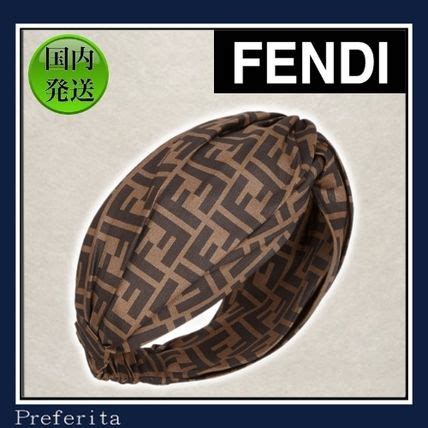 fendi ヘッド バンド|FFヘッドバンド .